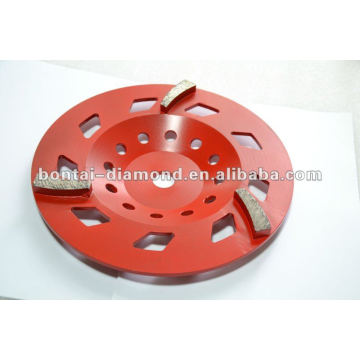 diamond grinding and cutting wheel for coarse concrete floor